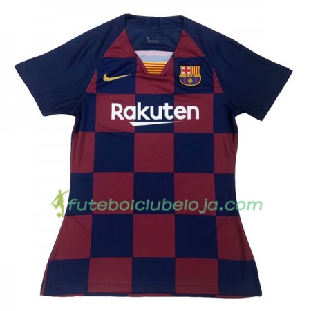 Camisola FC Barcelona Mulher Equipamento Principal 2019-2020 Manga Curta